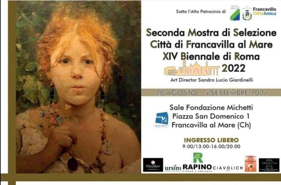 Read more about the article XVI Biennale di Roma 2022 Museo Michetti Mumi – Francavilla al Mare (CH)