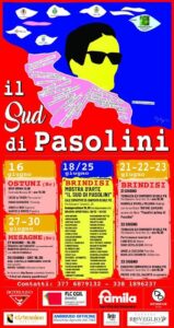 Scopri di più sull'articolo Mostra d’Arte “Il sud di Pasolini” – 18-25 Giugno 2022, Ex Convento Scuole Pie, Brindisi