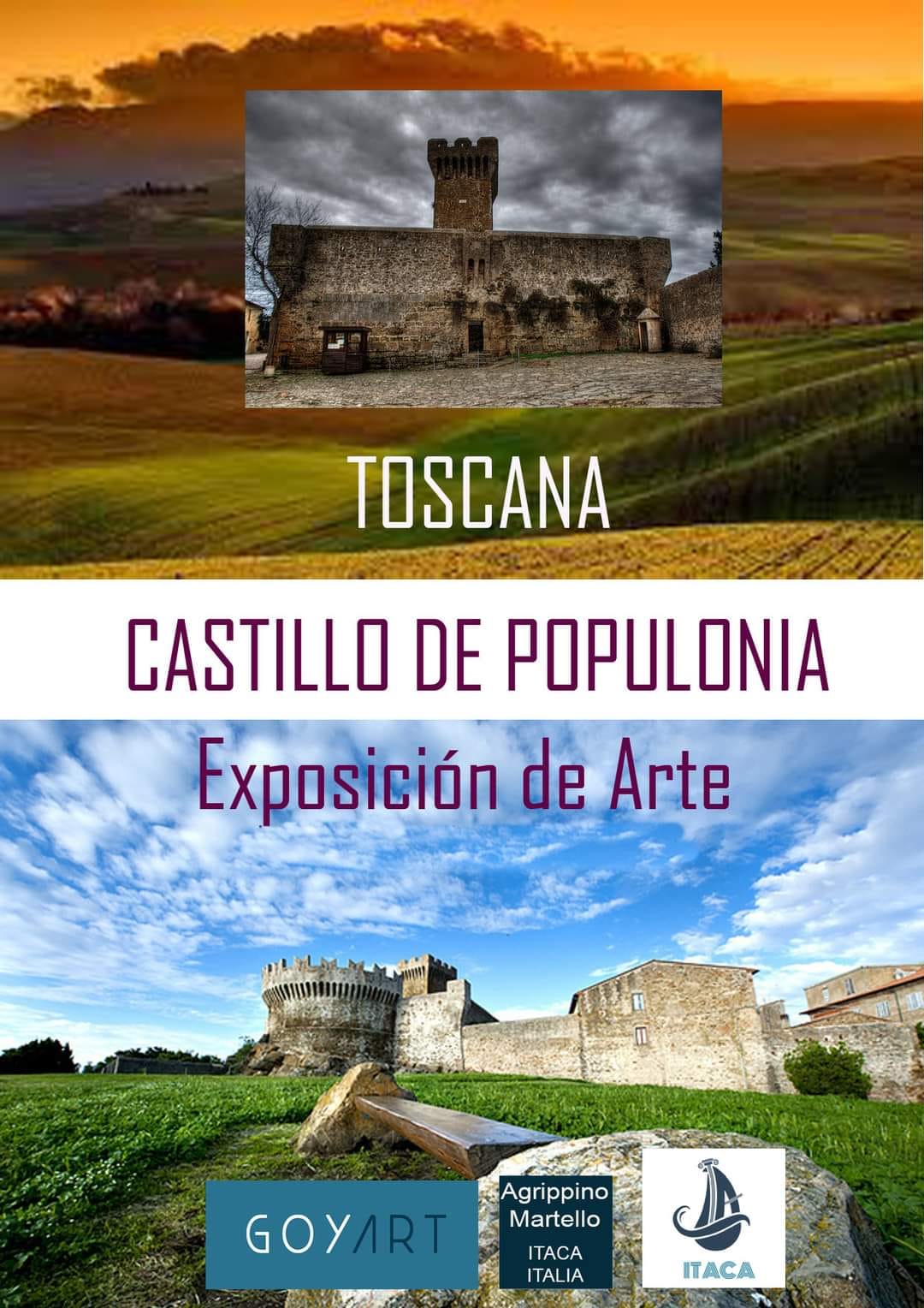 Al momento stai visualizzando Mostra Internazionale d’Arte dal 23 al 30 settembre – Castello Medievale di Populonia (Toscana Marittima, Piombino)